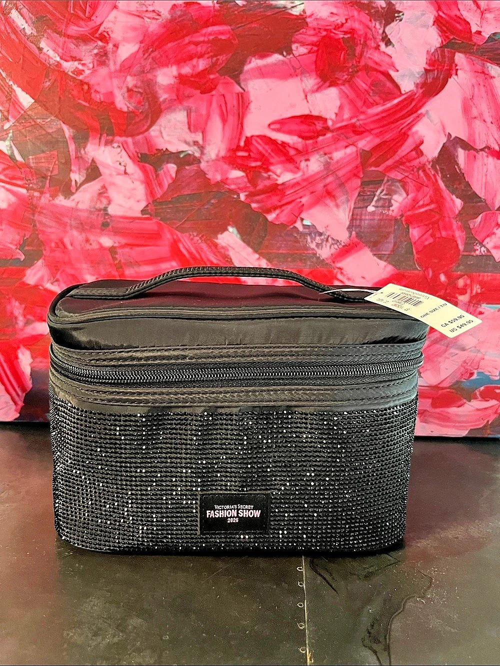 Victoria’s Secret Cosmetic Case in Black NWT